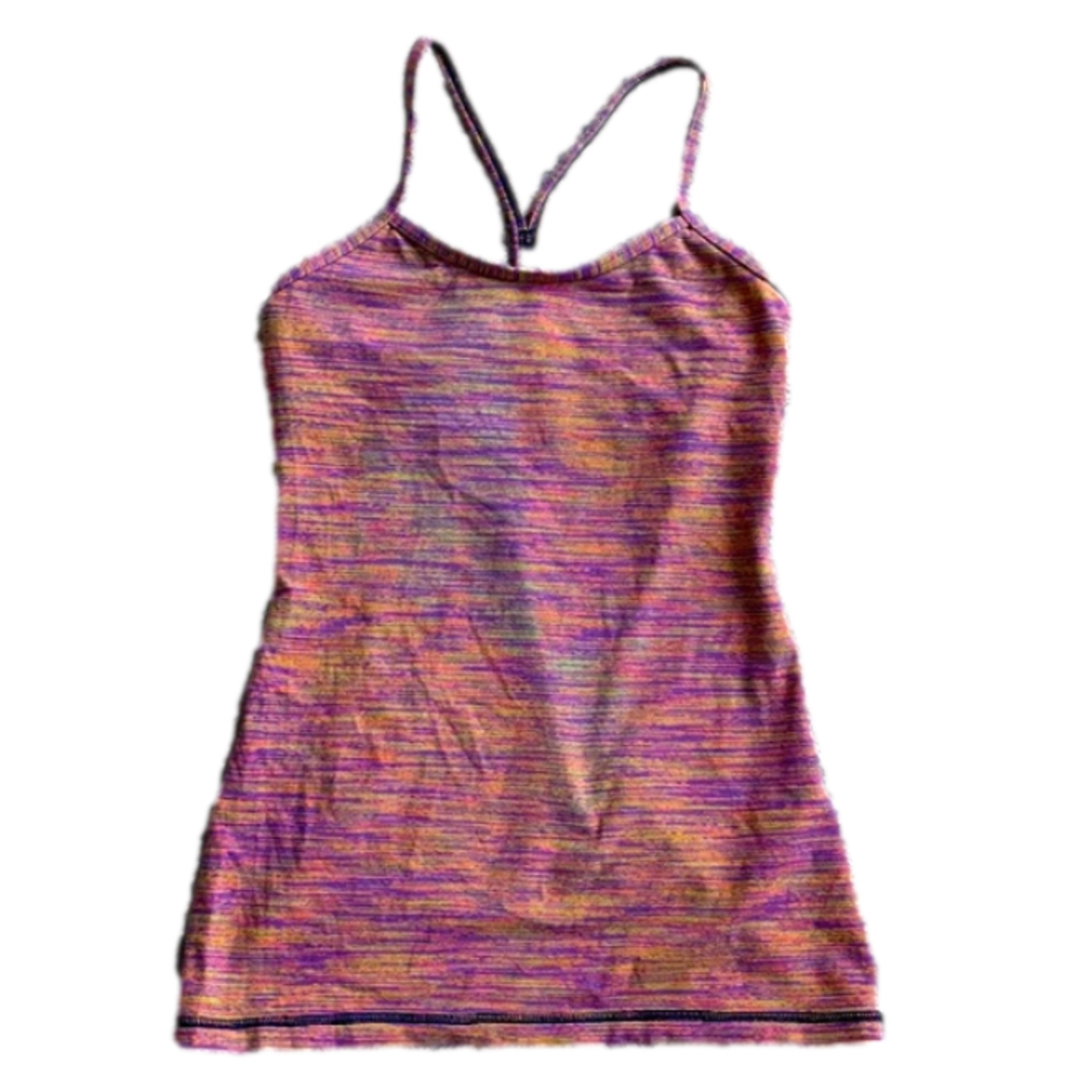 Lululemon Power Y Space Dye Tank Size 4